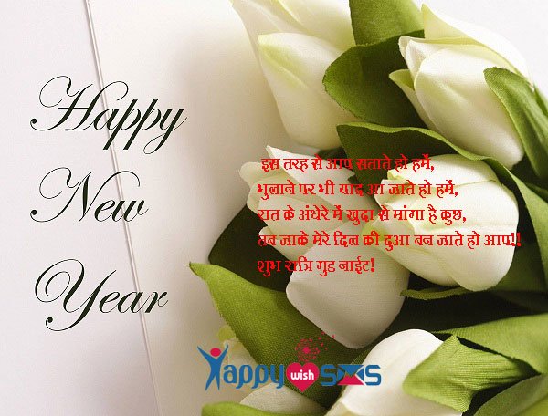 Read more about the article Best New Year Wishes 2018:   इस तरह से आप सताते हो हमें,