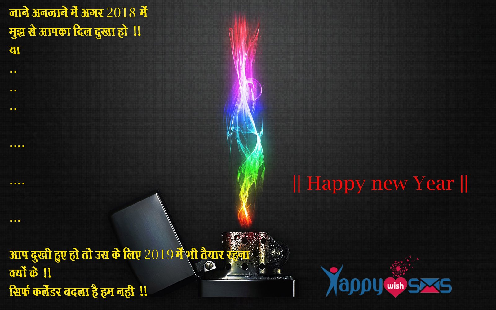 Read more about the article Best New Year Wishes 2018 : जाने अनजाने में अगर 2018 में